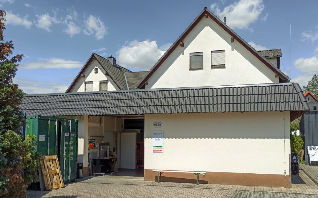 Anbau Produk­tions­gebäude